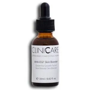 ClinicCare AHA+EGF Skin Booster cseppentős üvegben