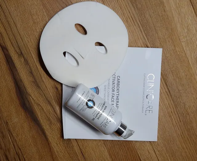 ClinicCare Carboxy maszk és kozmetikum