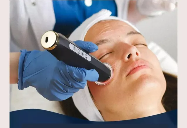 Oxy Bubble Pod kezelőfej alkalmazása – illusztráció
